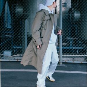 USMC All Weather Trench Marine Coat DSCP Valor Collection 36S w/Lining Green